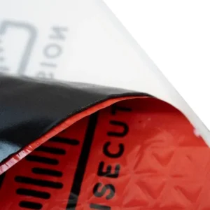 NOISECUT RED 500x350mm 2,2mm
